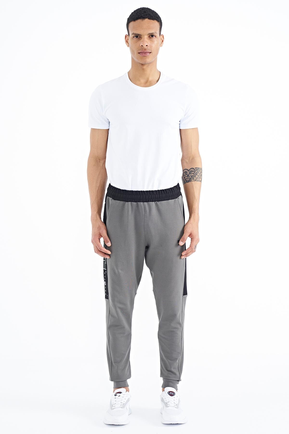 Paul Khaki Jogger Men's Tracksuit Bottom - 84915