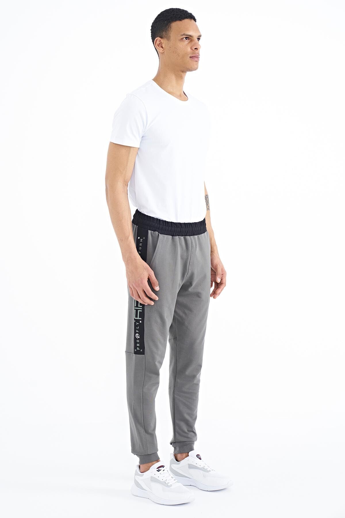 Paul Khaki Jogger Men's Tracksuit Bottom - 84915