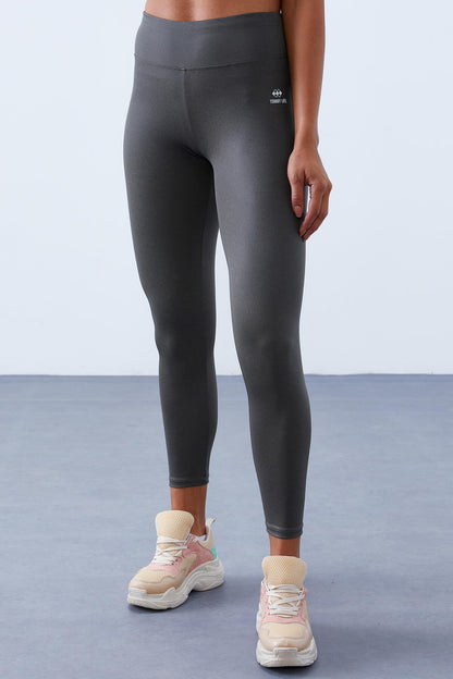 High Waist Tummy Control Back Detailed Slim Fit Bustier Women's Tights Set - 95281