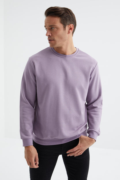 Plato Basic O Collar Comfort Fit Men's Sweatshirt - 88053