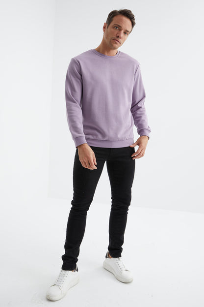 Plato Basic O Collar Comfort Fit Men's Sweatshirt - 88053