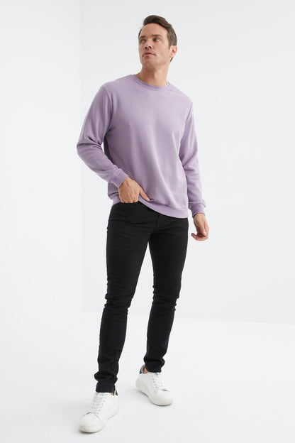 Plato Basic O Collar Comfort Fit Men's Sweatshirt - 88053