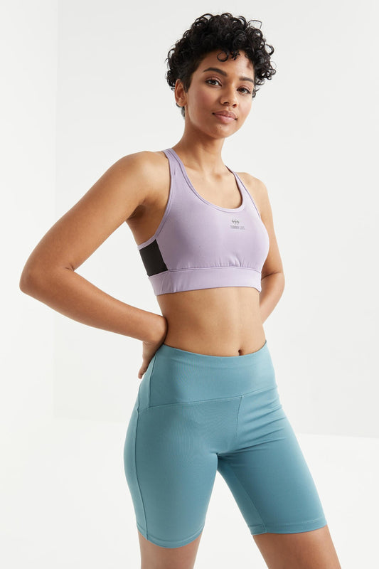 Plato Cross Back Detailed Slim Fit U Neck Padded Women's Sports Bra - 97121