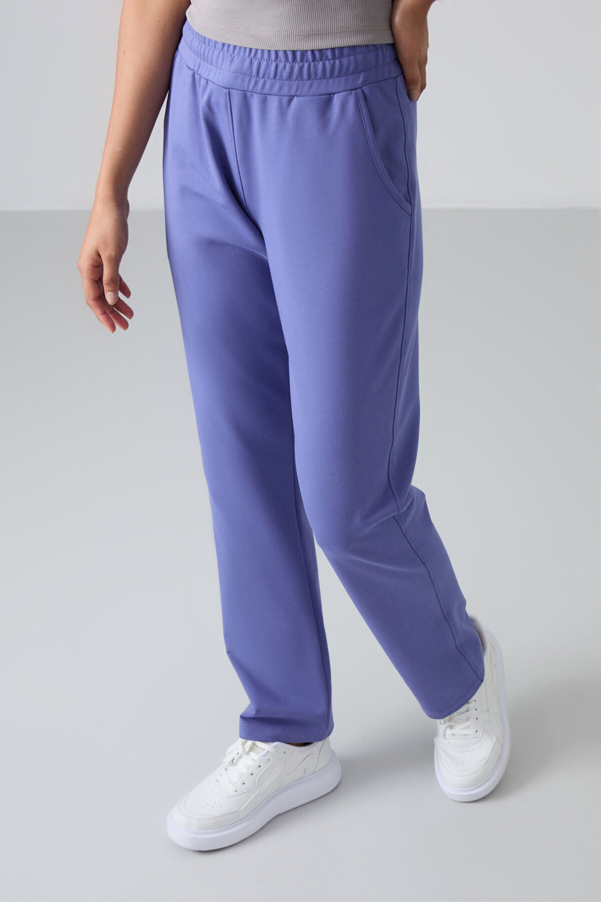 Plato High Waist Comfortable Fit Classic Leg Women's Tracksuit Bottom - 94584
