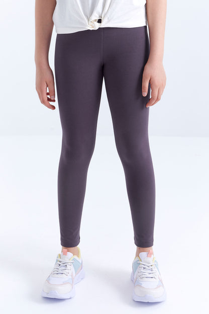 Plato High Waist Slim Leg Girls' Tights - 75047