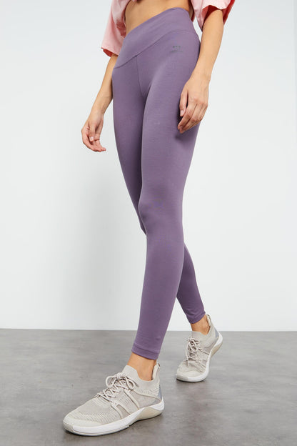 Plato High Waist Wrap-up Slim Fit Tapered Leg Women's Tights - 94011