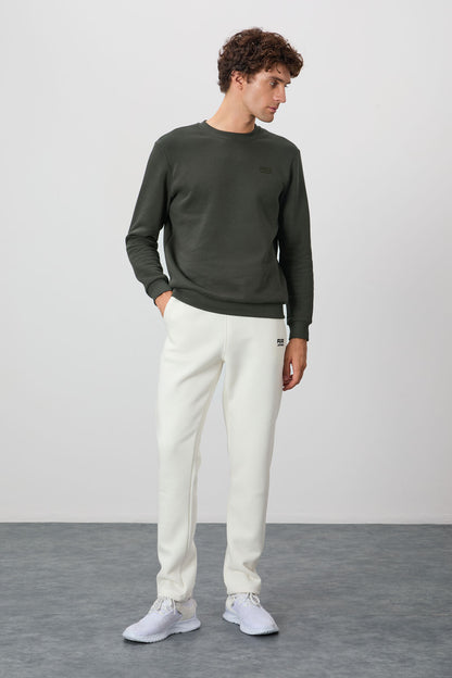 Colin Ecru Jogger Pants Men's Tracksuit Bottom - 84941