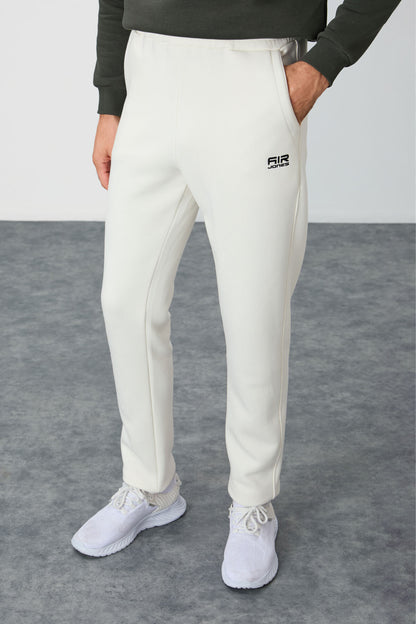 Colin Ecru Jogger Pants Men's Tracksuit Bottom - 84941
