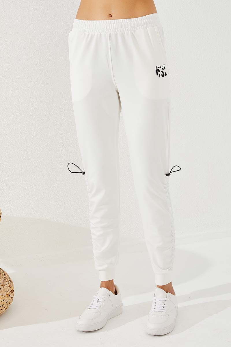 Extra Comfort Detailed Hooded Women's Tracksuit Bottom - 94587