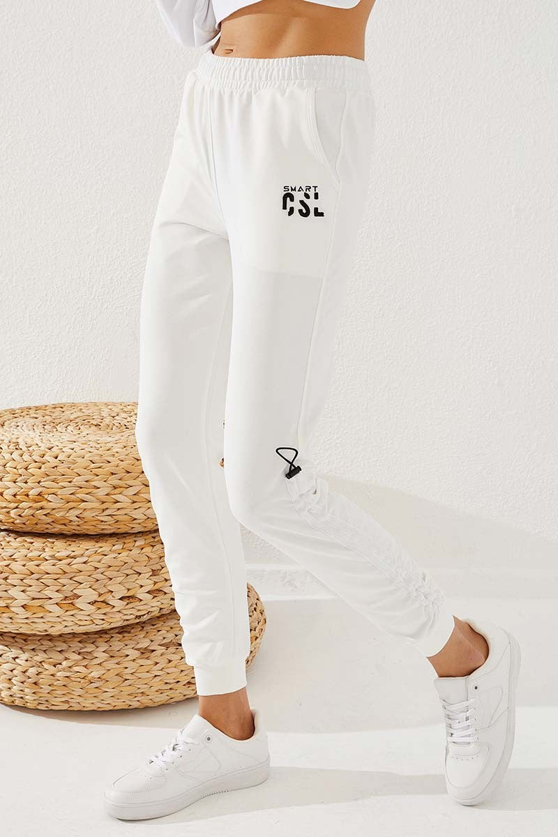 Extra Comfort Detailed Hooded Women's Tracksuit Bottom - 94587