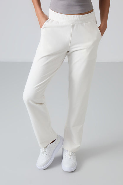 High Waist Comfort Fit Classic Leg Women's Tracksuit Bottom - 94584