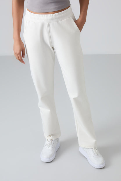 High Waist Comfort Fit Classic Leg Women's Tracksuit Bottom - 94584