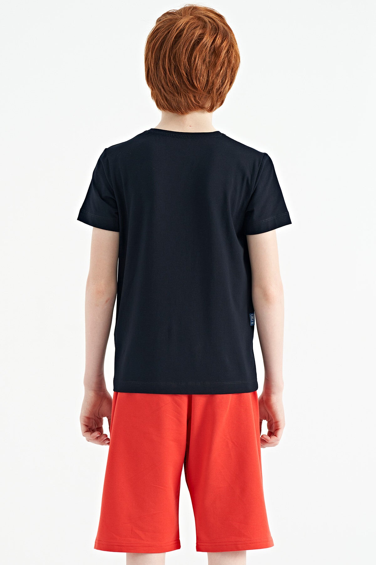 Fiesta Print Detailed Laced Standard Fit Boys Shorts - 11125