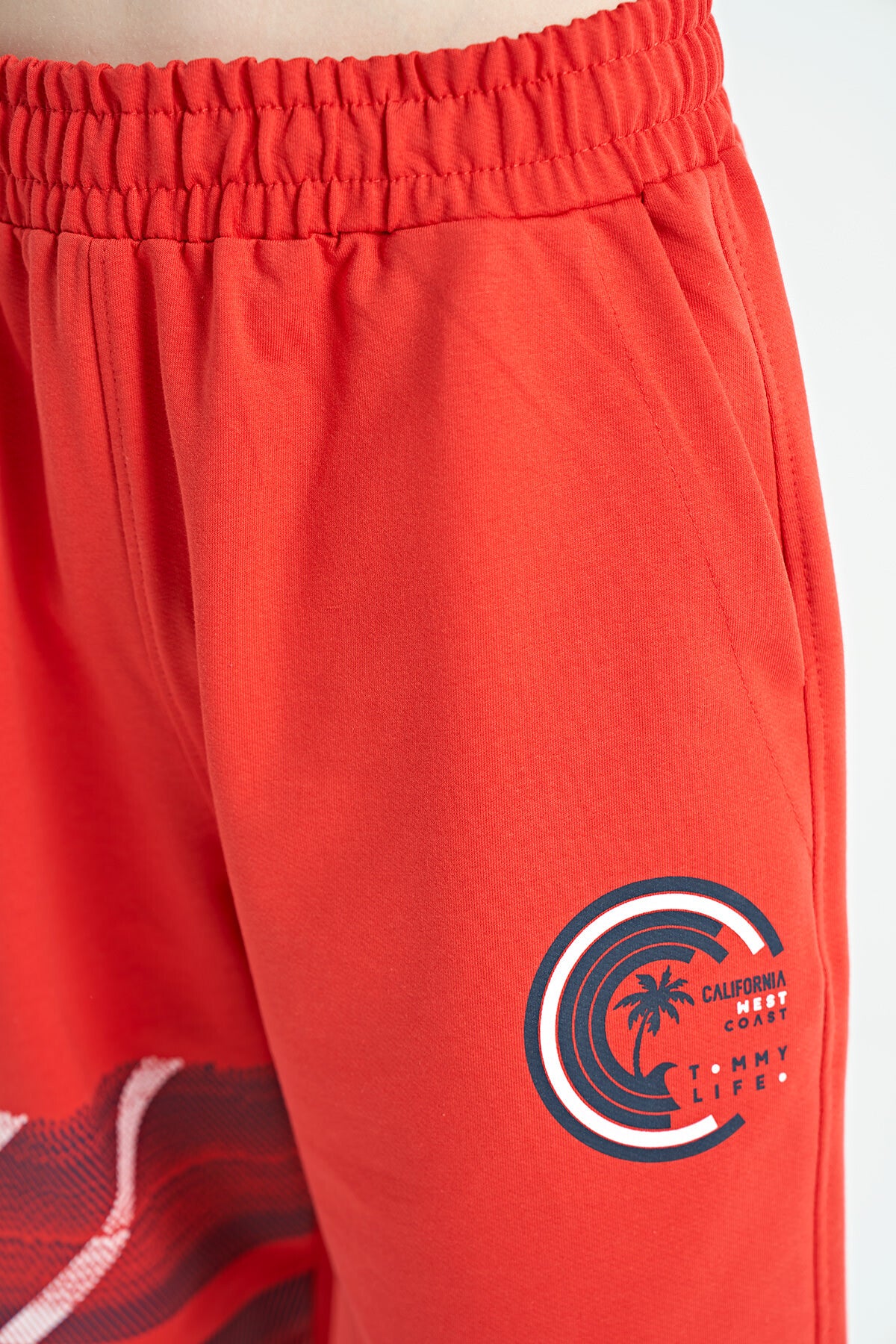 Fiesta Print Detailed Laced Standard Fit Boys Shorts - 11125