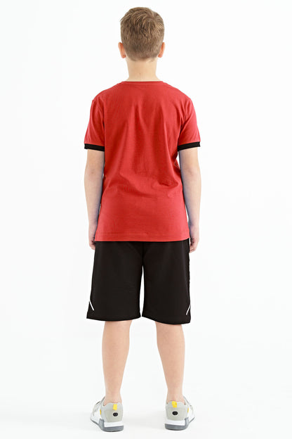 Fiesta Printed Standard Fit O Collar Boys' T-Shirt - 11097
