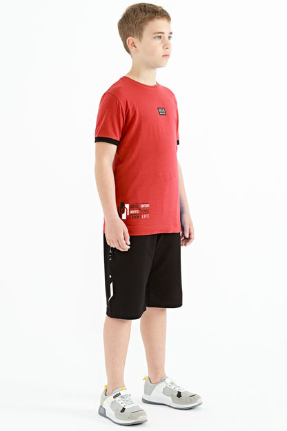 Fiesta Printed Standard Fit O Collar Boys' T-Shirt - 11097