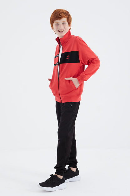 Fiesta Stand-Up Collar Boys' Sweatshirt - 11183