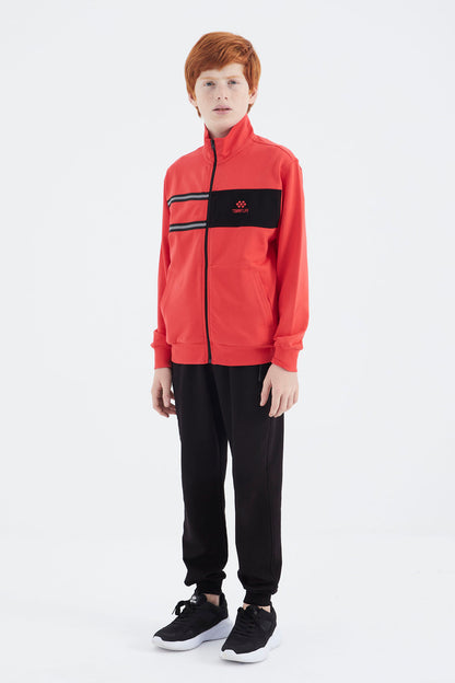 Fiesta Stand-Up Collar Boys' Sweatshirt - 11183