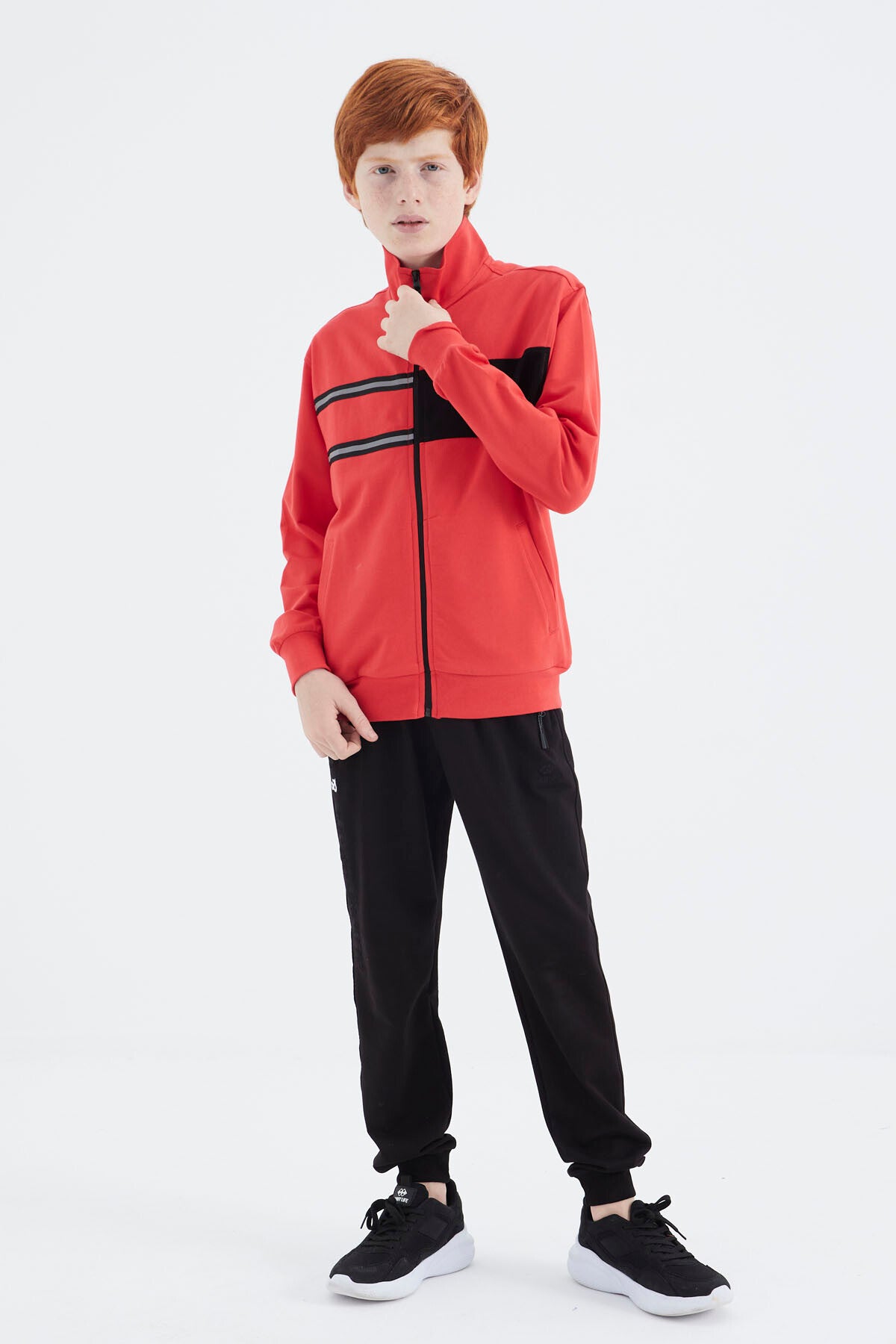 Fiesta Stand-Up Collar Boys' Sweatshirt - 11183