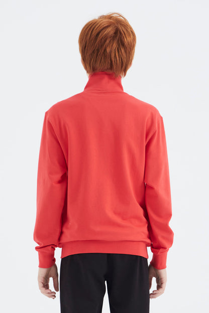Fiesta Stand-Up Collar Boys' Sweatshirt - 11183
