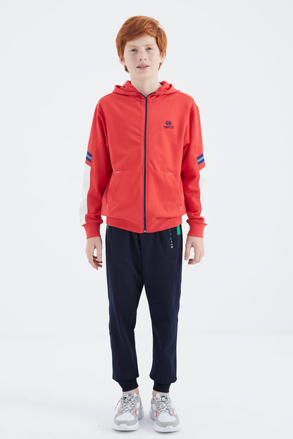 Fiesta Zippered Boys' Sweatshirt - 11180