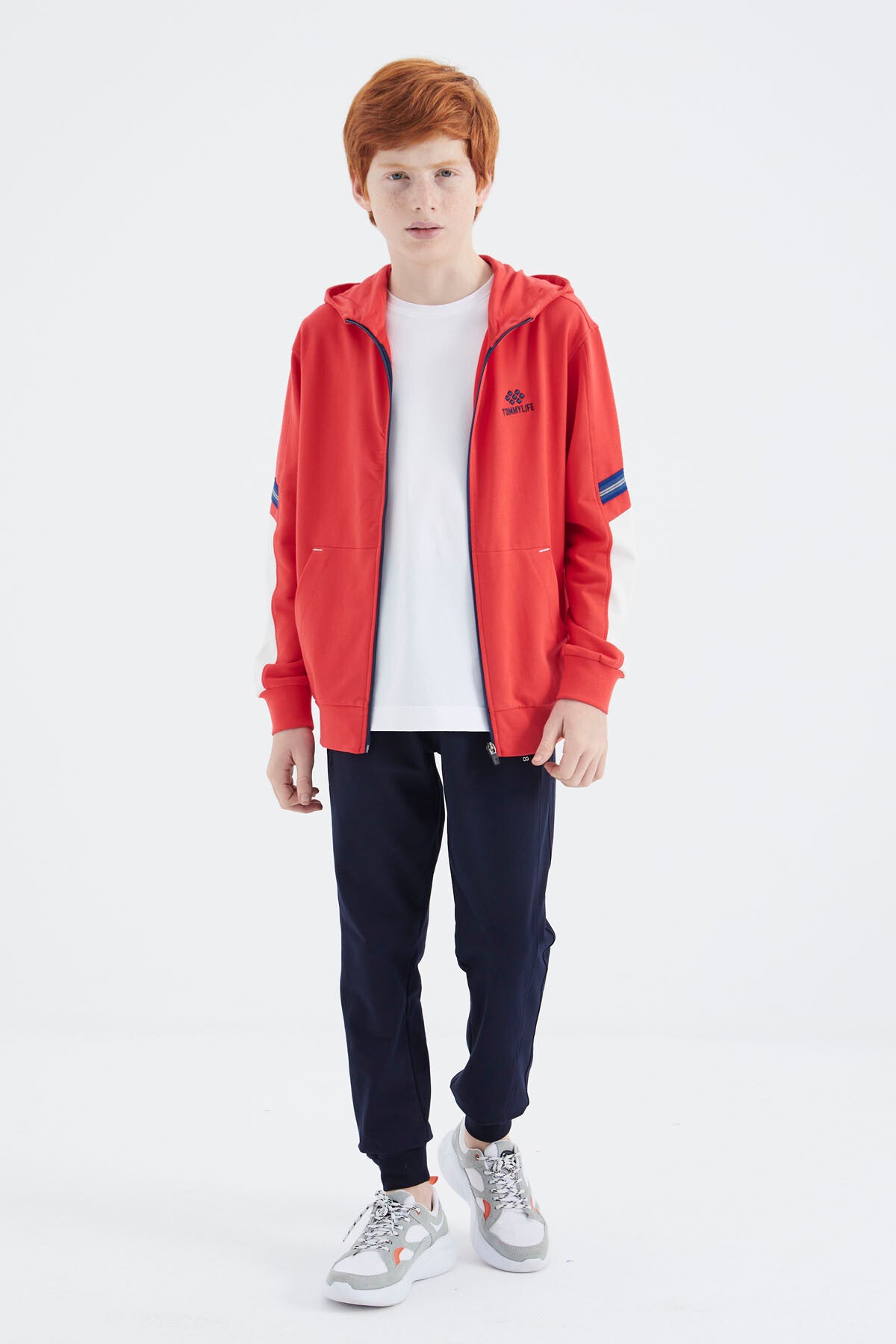 Fiesta Zippered Boys' Sweatshirt - 11180