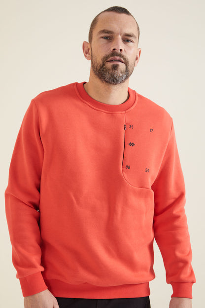 Fiesta Hidden Pocket Detailed Men's Sweatshirt - 88292