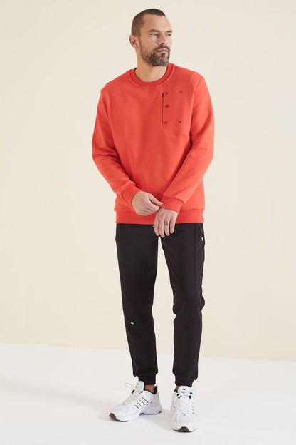 Fiesta Hidden Pocket Detailed Men's Sweatshirt - 88292