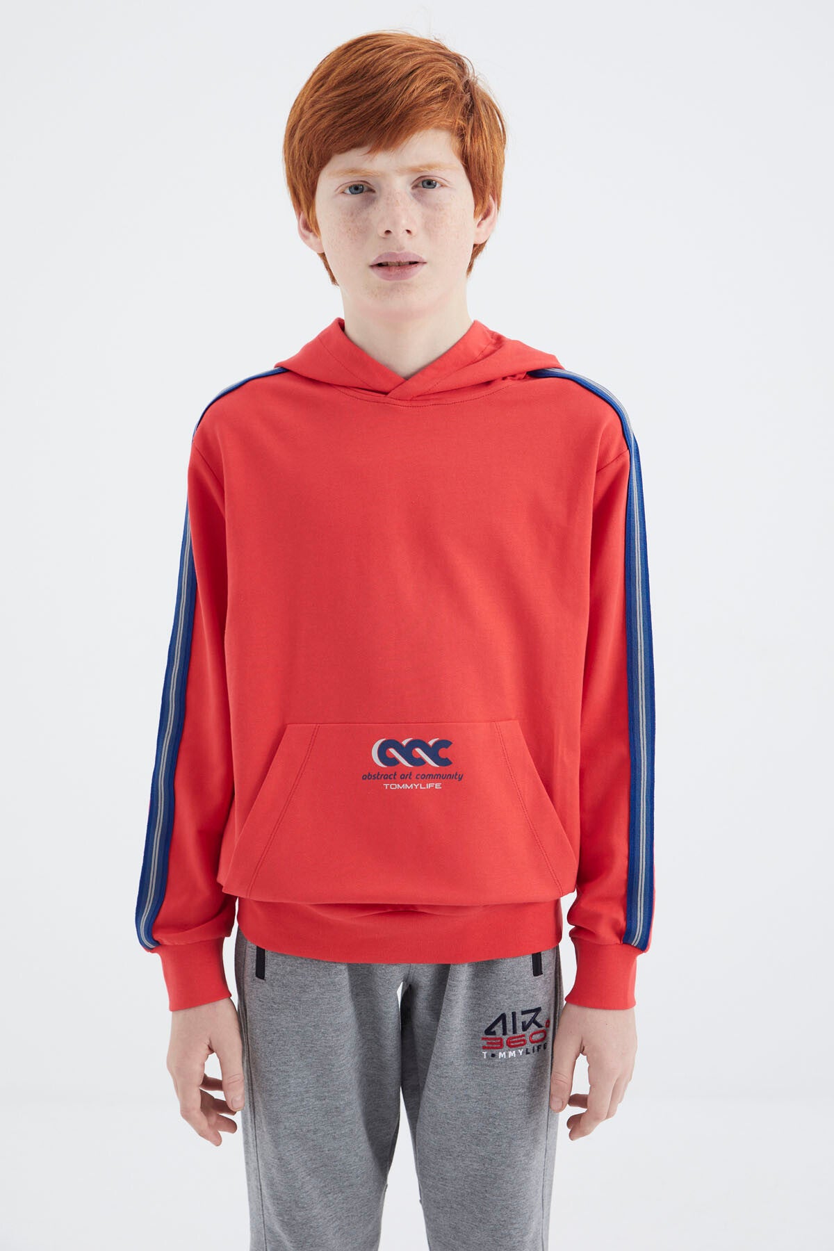 Fiesta Kanguru Hooded Boys' Sweatshirt - 11176