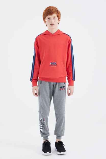 Fiesta Kanguru Hooded Boys' Sweatshirt - 11176
