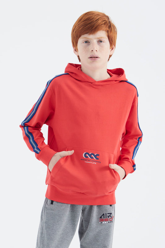 Fiesta Kanguru Hooded Boys' Sweatshirt - 11176