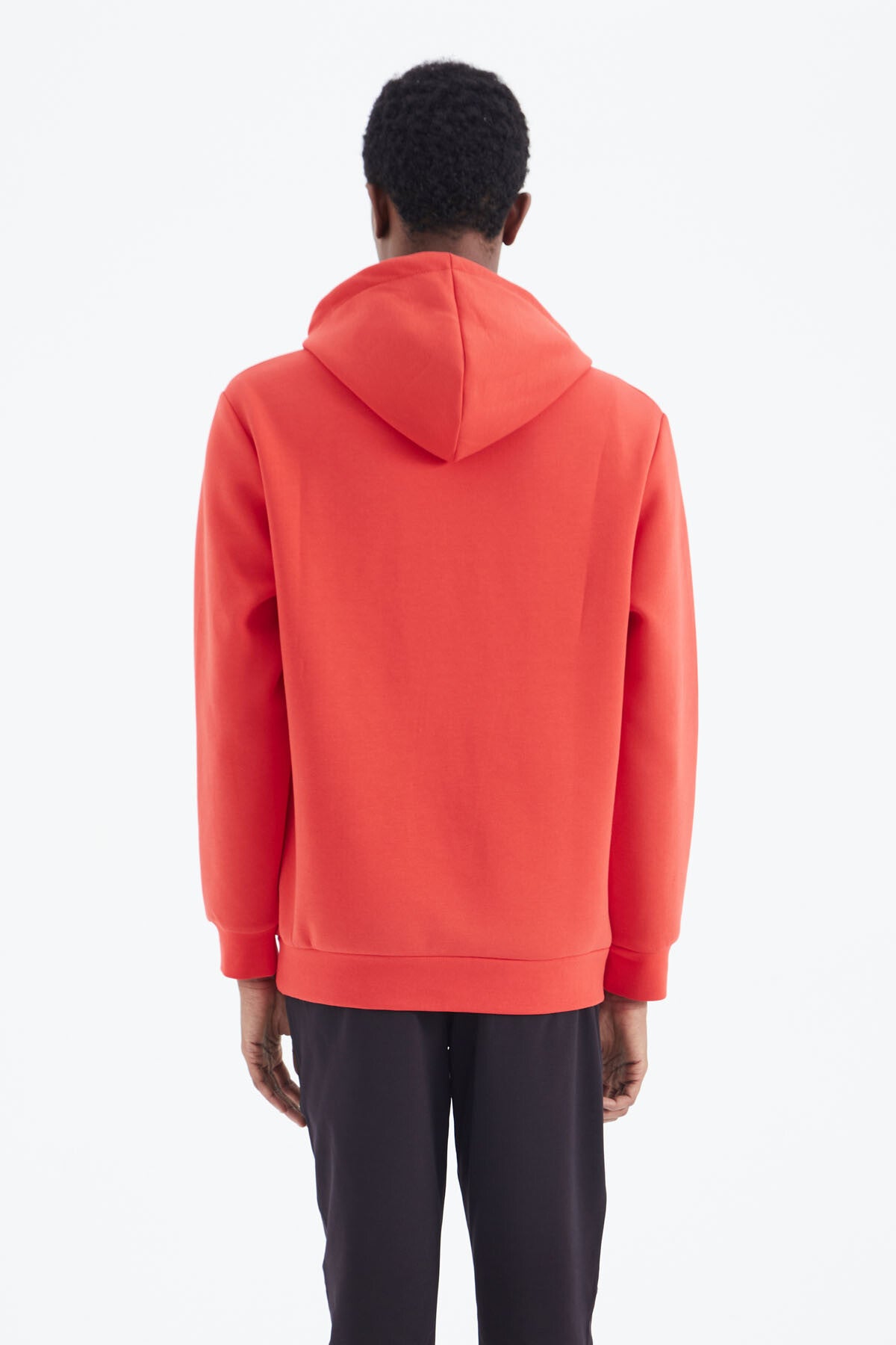 Fiesta Hooded Laced Print Detailed Relax Fit Men's Sweatshirt - 88287
