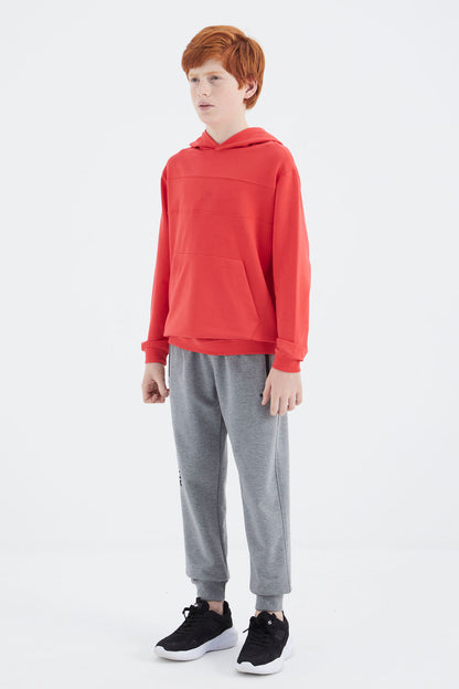 Fiesta Hooded Basic Boys' Sweatshirt - 11181