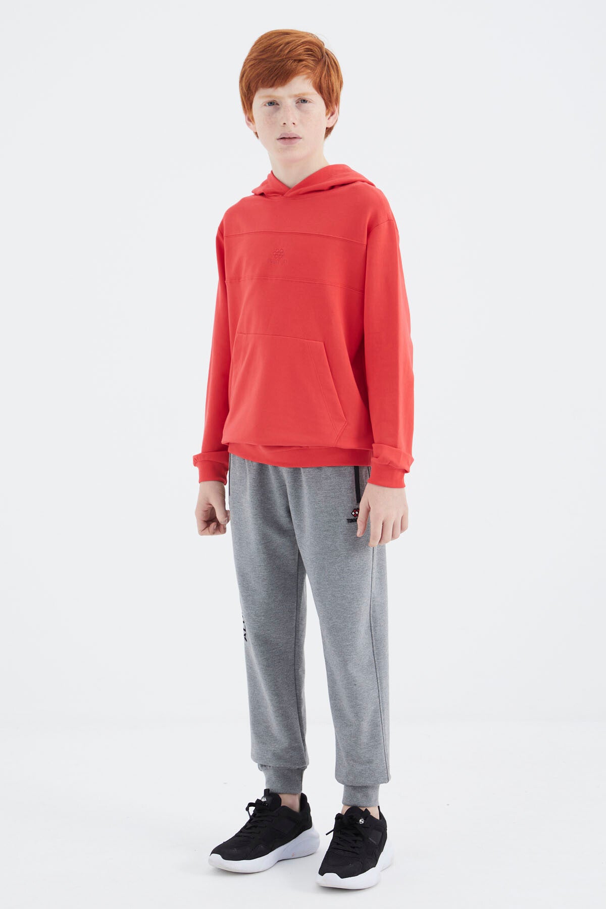 Fiesta Hooded Basic Boys' Sweatshirt - 11181