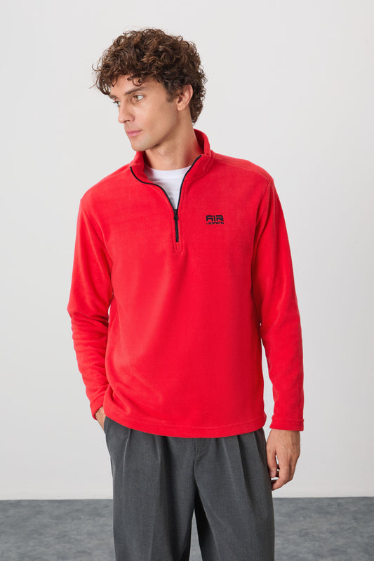 River Fiesta Thick Collar Men's Fleece Sweatshirt - 88310