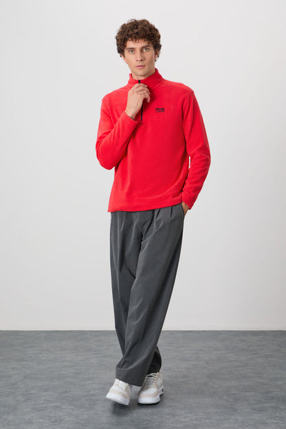 River Fiesta Thick Collar Men's Fleece Sweatshirt - 88310