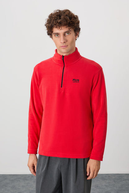 River Fiesta Thick Collar Men's Fleece Sweatshirt - 88310