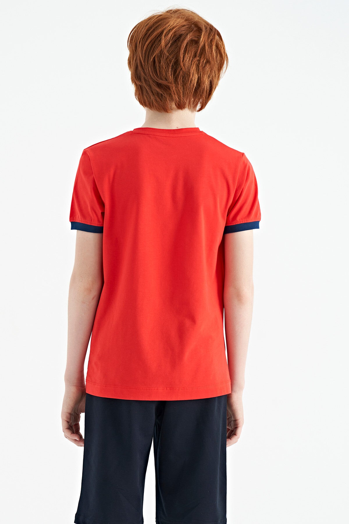 Fiesta Minimal Print Standard Fit O Neck Boys T-Shirt - 11132