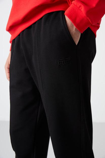 Keith Fiesta - Black Basic Men's Tracksuit Set - 85231