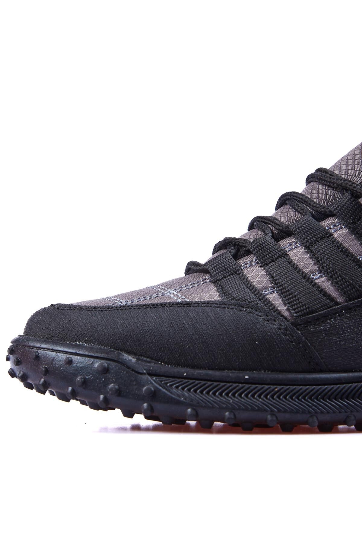 Smoked Laced Detail PU Leather Men's Sports Shoe - 89114