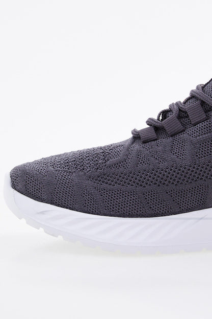 Smoked Laced Detailed High Sole Men's Sports Shoes - 89100