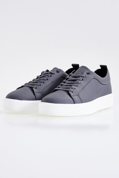 Smoked Laced High Sole Men's Sports Shoes - 89101
