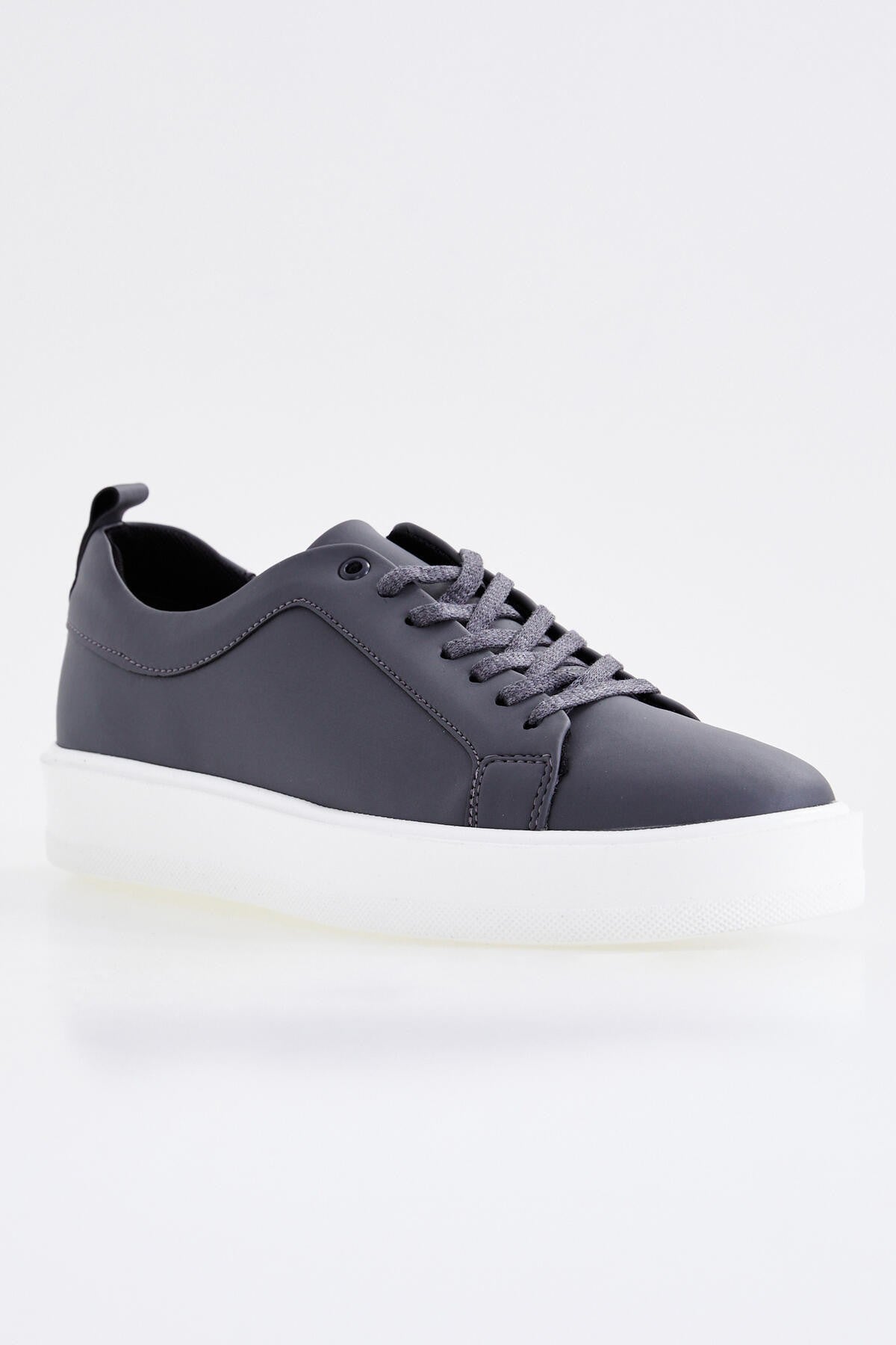 Smoked Laced High Sole Men's Sports Shoes - 89101