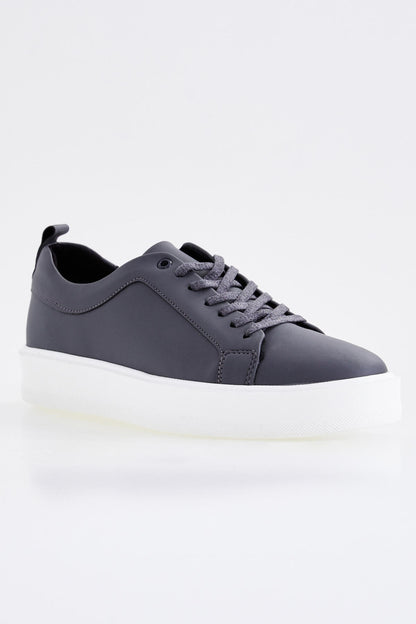 Smoked Laced High Sole Men's Sports Shoes - 89101