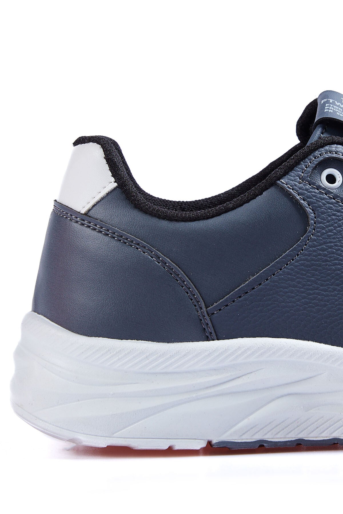 Smoke High Sole Laced PU Leather Men's Sports Shoes - 89113