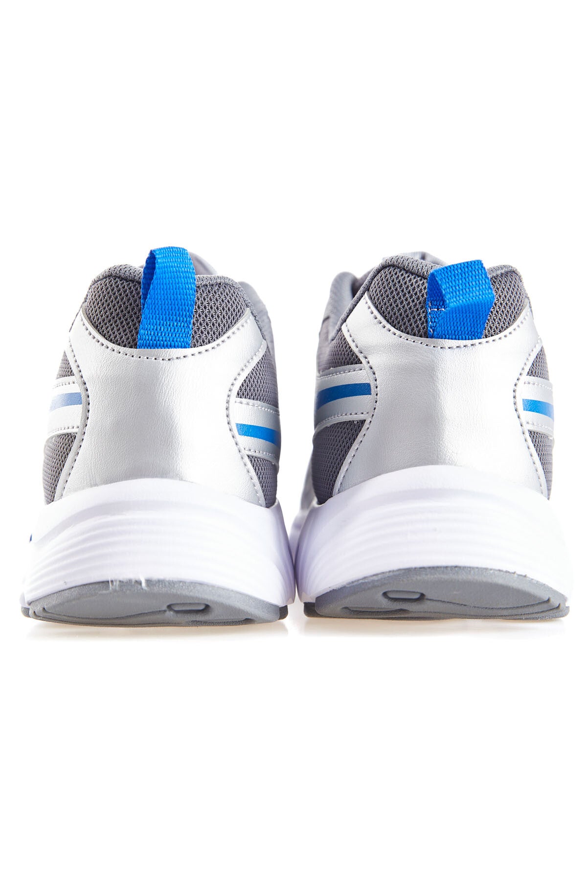 Smoked High Sole File Detailed PU Leather Men's Sports Shoes - 89121