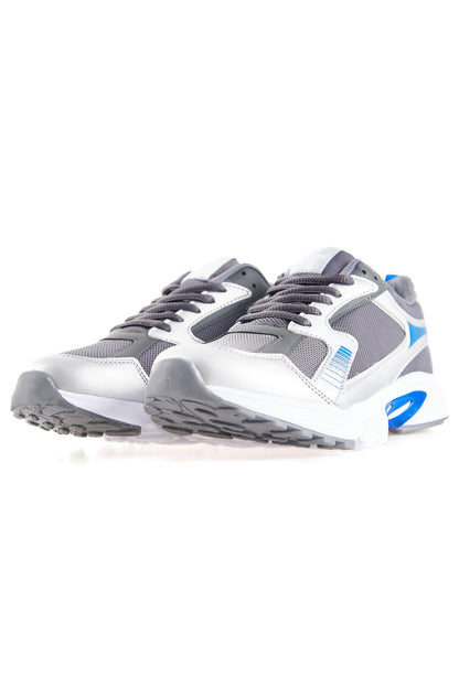 Smoked High Sole File Detailed PU Leather Men's Sports Shoes - 89121