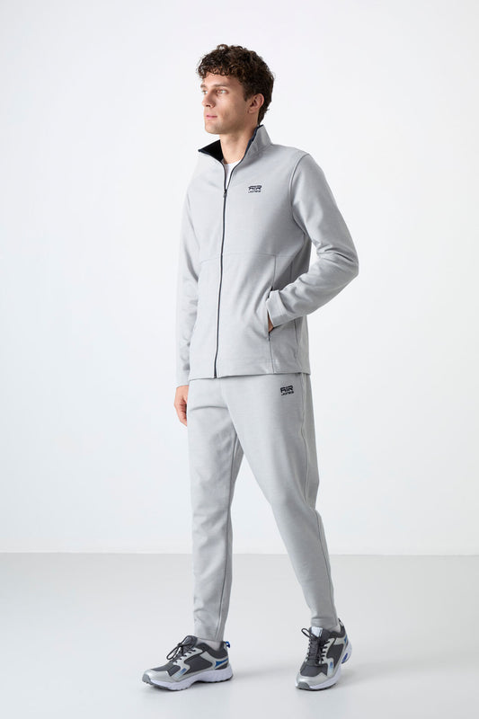 Carlos Grey Standard Mold Men's Tracksuit Set - 85209