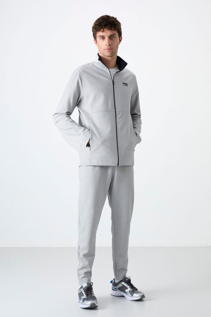 Carlos Grey Standard Mold Men's Tracksuit Set - 85209