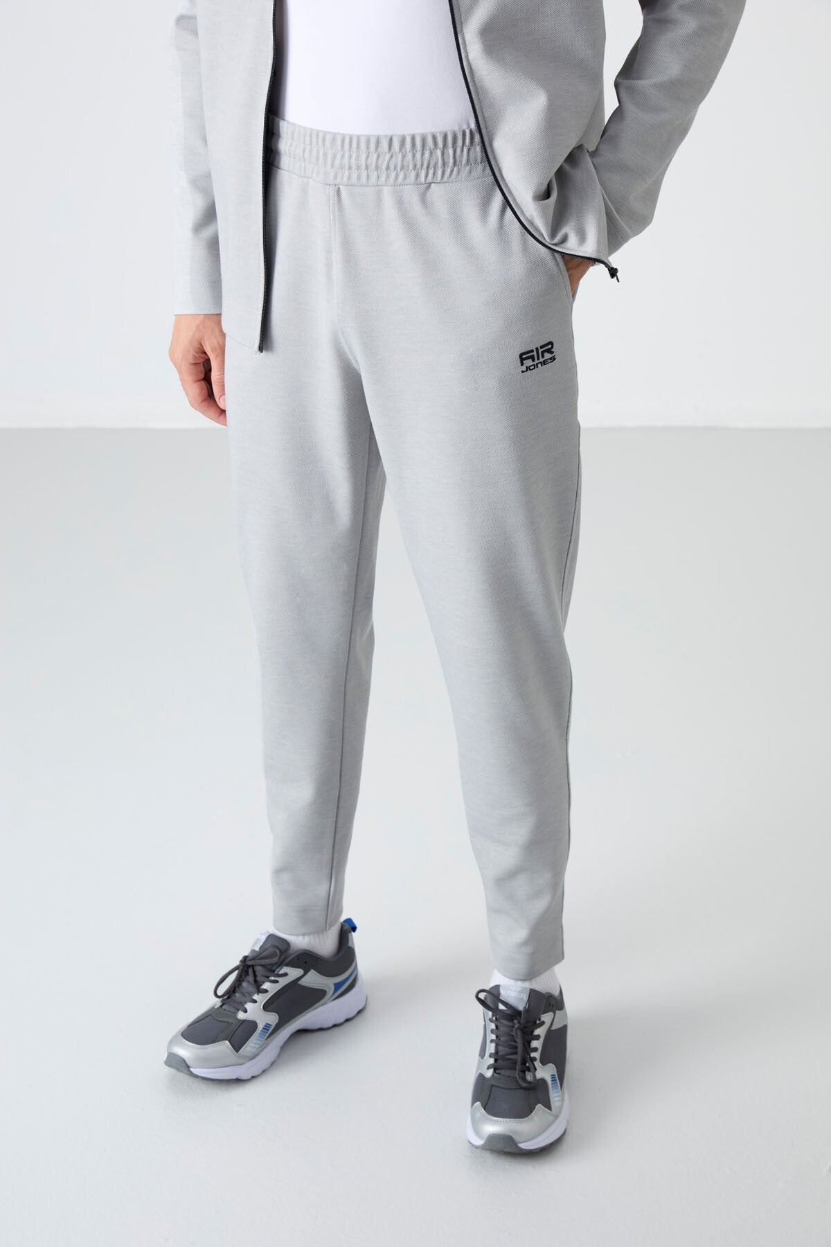 Carlos Grey Standard Mold Men's Tracksuit Set - 85209